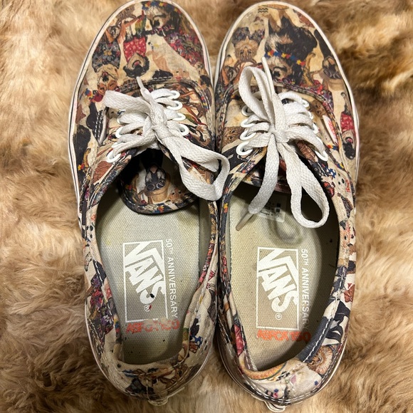 RARE VANS Low Top Animal Party 50th Anniversary - Picture 3 of 10